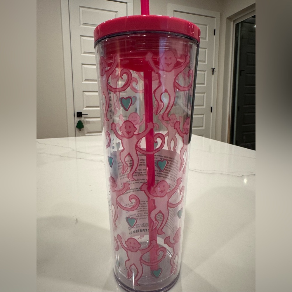 NWT Roller Rabbit/ Starbucks Cold cup